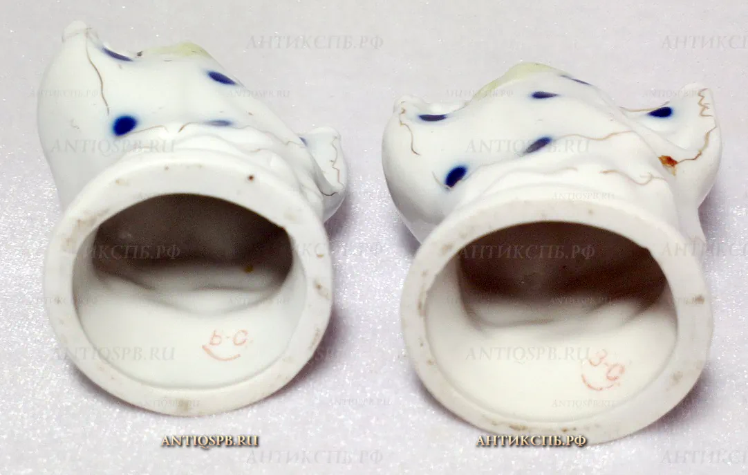 Статуэтки фарфоровые "Юные плясуньи". ЗКХ. УССР.  Вт. пол. ХХ века. №20781